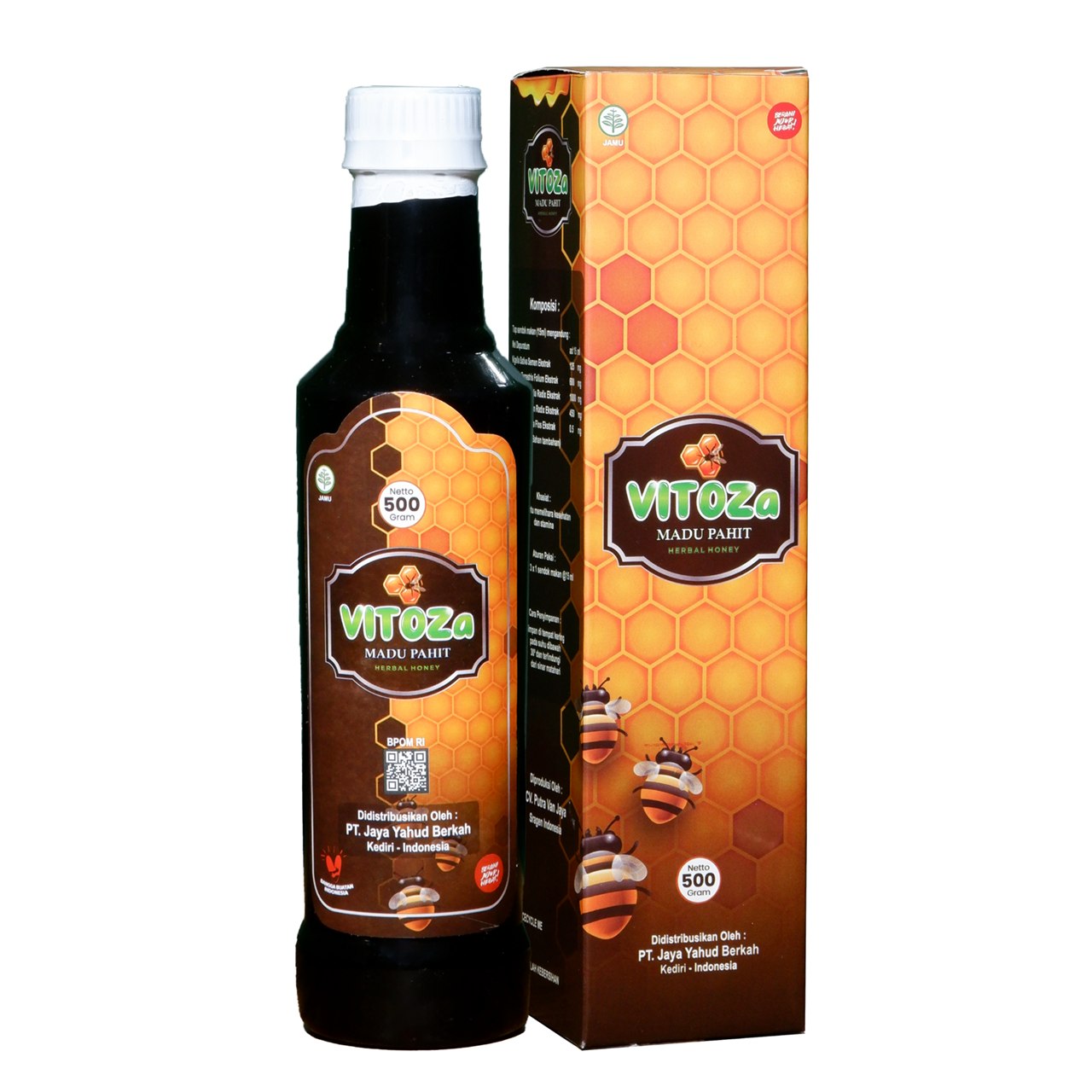 VITOZa Madu Pahit kemasan botol besar 500 gram